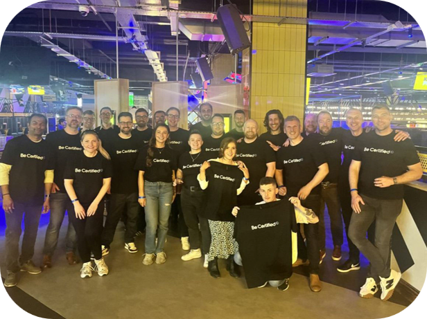 Photo of Be Certified team